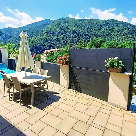 Vallemaira House Casa Belvedere Luce & Sole 10 Posti Letto 펜션 *