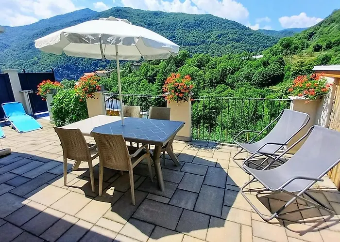 Vakantiehuis Vallemaira House Casa Belvedere Luce & Sole 10 Posti Letto San Damiano Macra