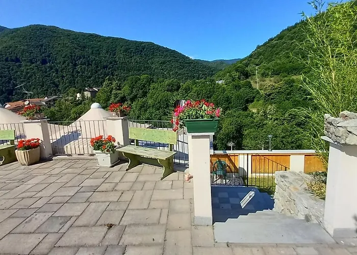 Vallemaira House Casa Belvedere Luce & Sole 10 Posti Letto Vakantiehuis San Damiano Macra